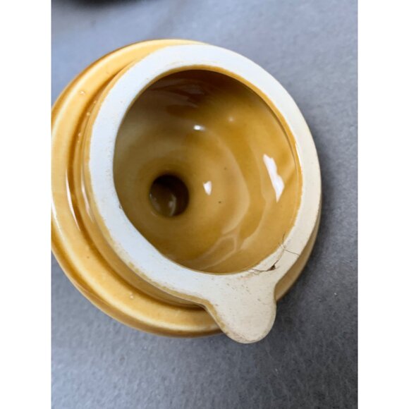 Vintage Japanese 70s Three-Toed Teapot With Fruit & Flower Design - Picture 6 of 15